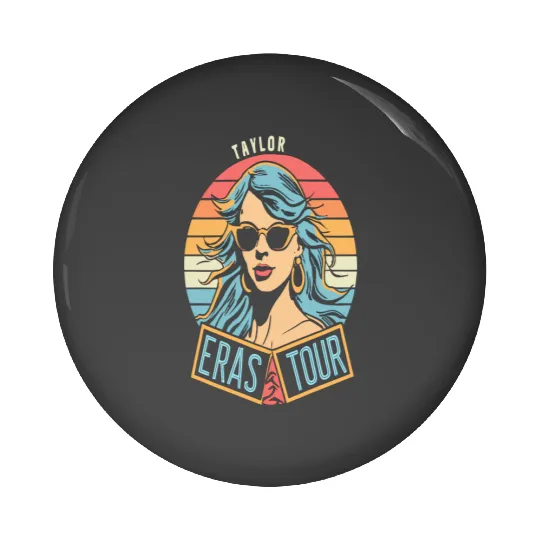 taylorr Swift Eras Tour - A Journey Through Musical Evolution Pin Buttons