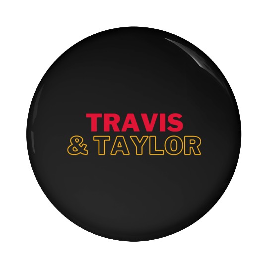 Travis Kelce &amp_ taylorr Swift Pin Buttons