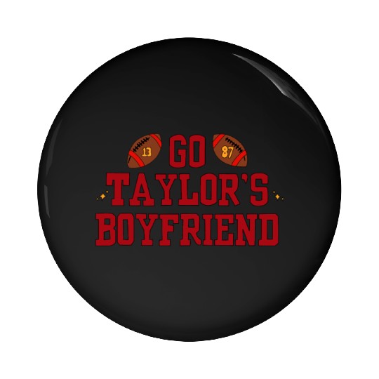 Travis Kelce and taylorr Swift Pin Buttons