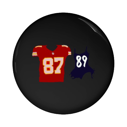 I’ll be 87 you’ll be 89 Taylorr swift Travis kelce (3) Pin Buttons