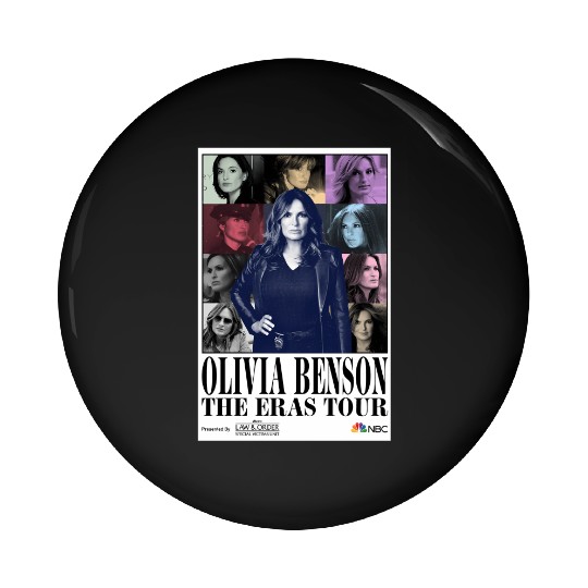 Olivia Benson Eras Tour Pin Buttons