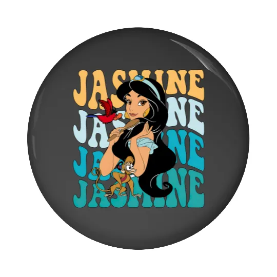 Princess Jasmine Pin Buttons,Jasmine Pin Buttons, Disney Princess Jasmine, Magic Kingdom