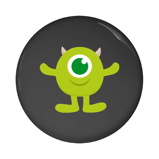 Disney-Parks Monsters Inc Mike Wazowski Pin Buttons