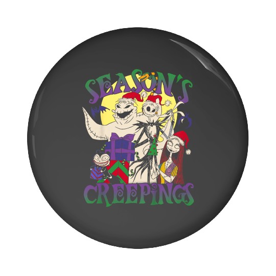 disneys The Nightmare Before Christmas Season's Creepings Pin Buttons