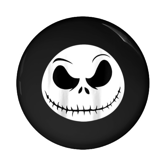 disneys The Nightmare Before Christmas Jack Big Face Raglan Pin Buttons