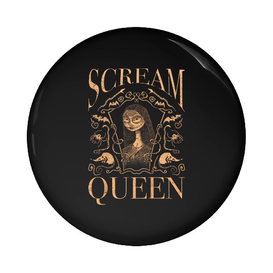 disneys The Nightmare Before Christmas Halloween Scream Queen Pin Buttons