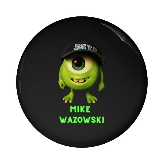 Disney-Parks Monsters Inc Mike Wazowski Pin Buttons