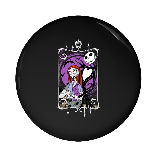 disneys Nightmare Before Christmas Jack And Sally Pin Buttons