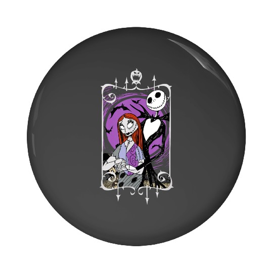 disneys Nightmare Before Christmas Jack And Sally Pin Buttons