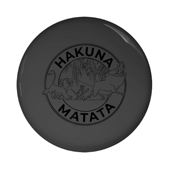 disneys The Lion King Hakuna Matata Friendship Circle Pin Buttons