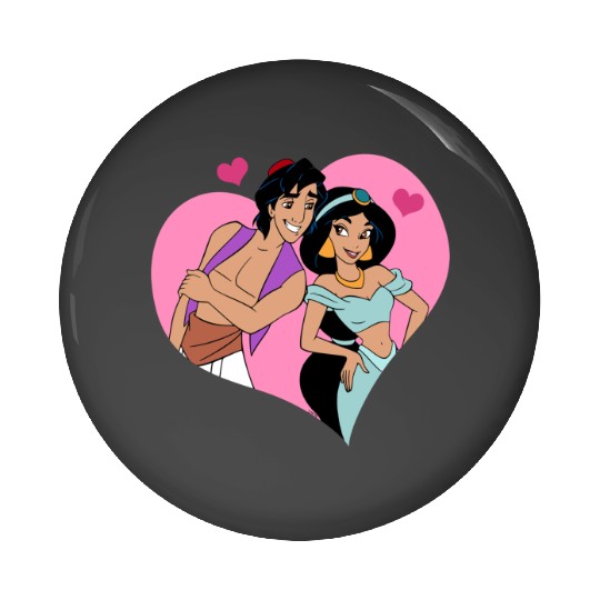 Aladdin Disneys Love Pin Buttons