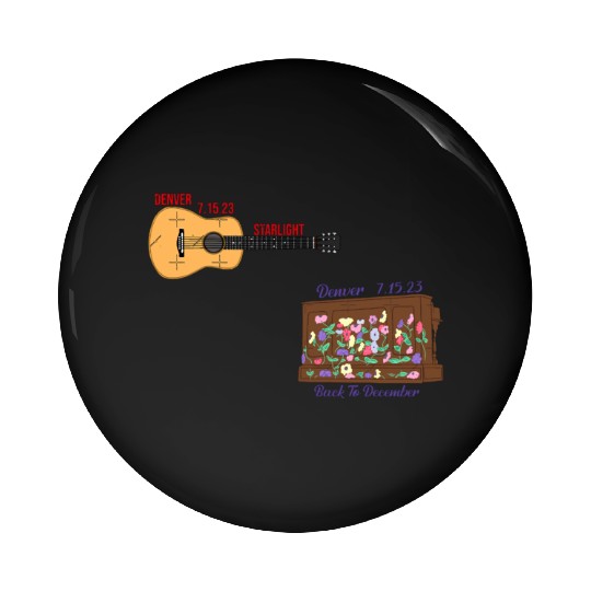 Denver N2 Eras Tour Surprise Songs PackActive Pin Buttons