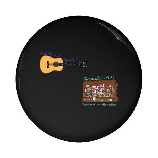 Nashville N1 Eras Tour Surprise Songs PackActive Pin Buttons