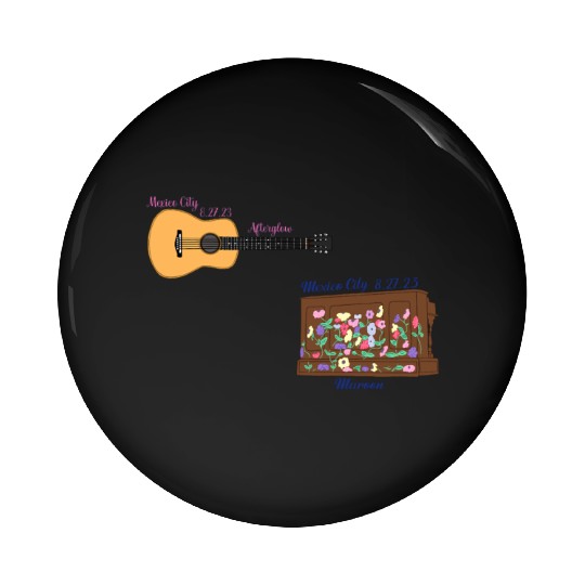 Mexico City N4 Eras Tour Surprise Songs PackActive Pin Buttons