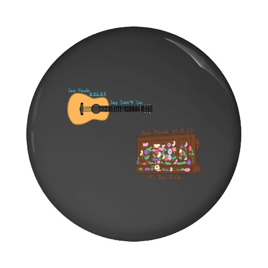 São Paulo N3 Eras Tour Surprise Songs PackActive Pin Buttons