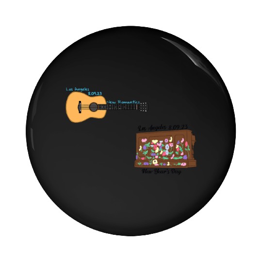 Los Angeles N6 Eras Tour Surprise Songs PackActive Pin Buttons