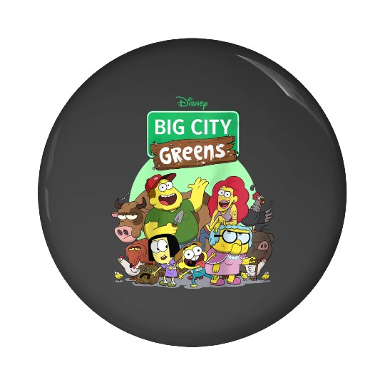 disneys Big City Greens Family Group Raglan Pin Buttons