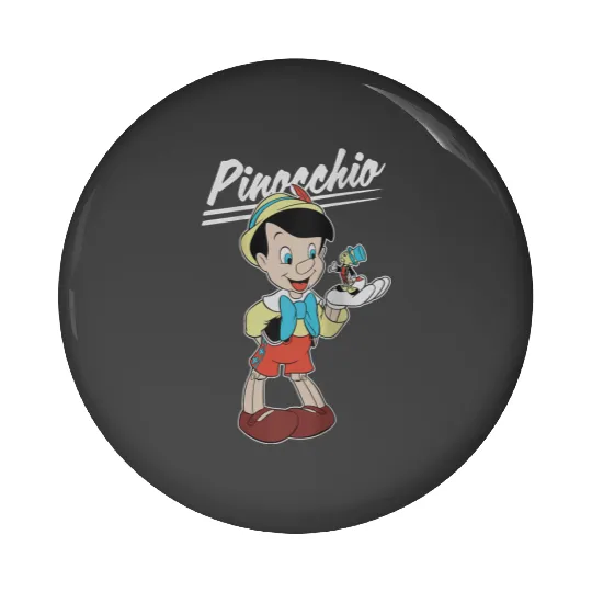 disneys Pinocchio And Jiminy Cricket Raglan Pin Buttons