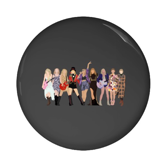 Discover Taylor   Eras Lineup Pin Buttons