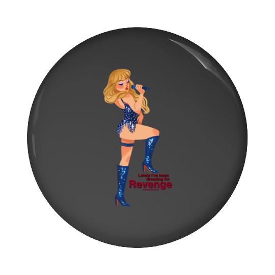 Eras Tour Confetti Stars Sticker Pin Buttons