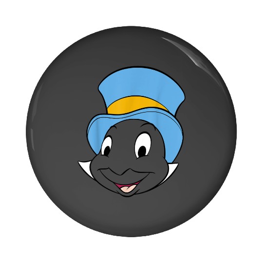 disneys Pinocchio Jiminy Cricket Big Face Pin Buttons