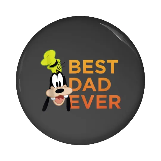 Disney Mickey And Friends Fathers Day Goofy Best Dad Ever Pin Buttons