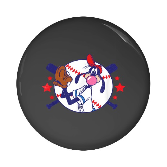 Disney Goofy Baseball Pitcher Bubble Gum Distres Pin Buttons