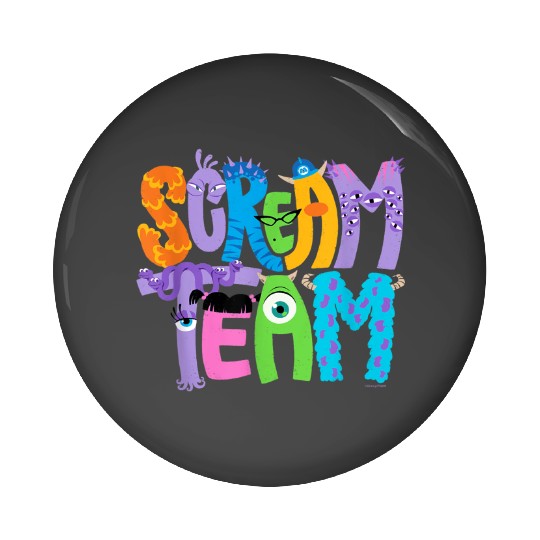 Disney and Pixar’s Monsters, Inc. Scream Team Ha Pin Buttons