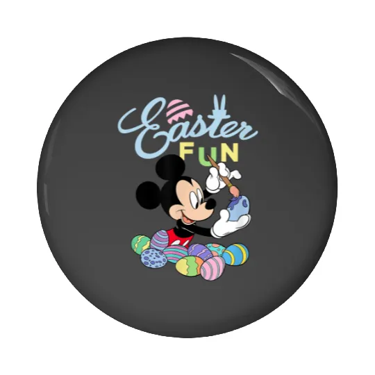 Disney Mickey Mouse Easter Fun Painting Eggs6 Pin Buttons
