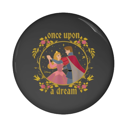 Disney Princess - Sleeping Beauty Aurora Once Up Pin Buttons