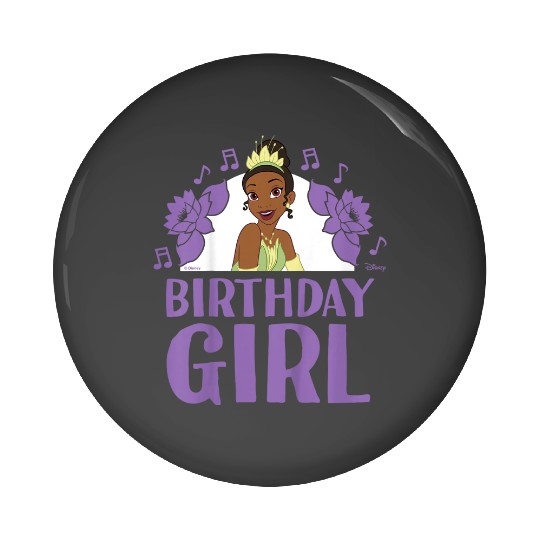 Kids Disney Princess - Tiana Birthday Girl Gifts Trends Pin Buttons
