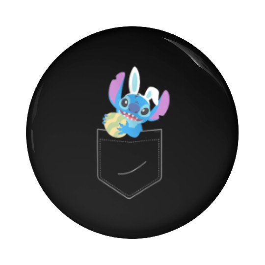 Disney Stitch Easter Egg And Bunny Ears Corner P Pin Buttons