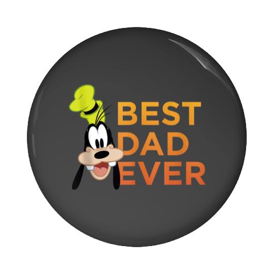 Disney Mickey And Friends Fathers Day Goofy Best Dad Ever Pin Buttons
