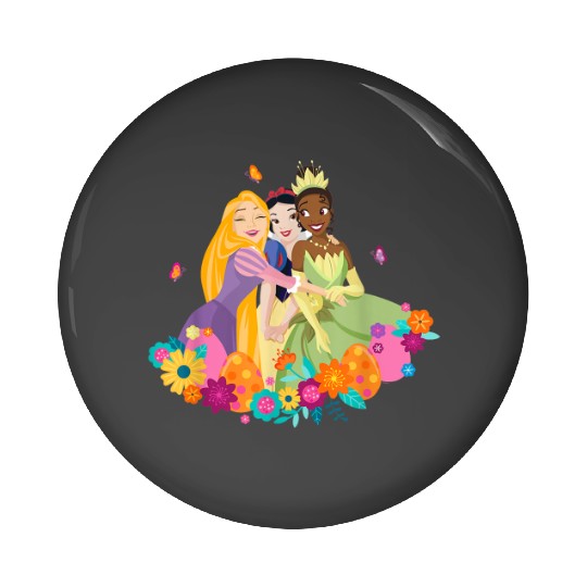 Disney Princess Rapunzel Snow White Tiana Spring Pin Buttons