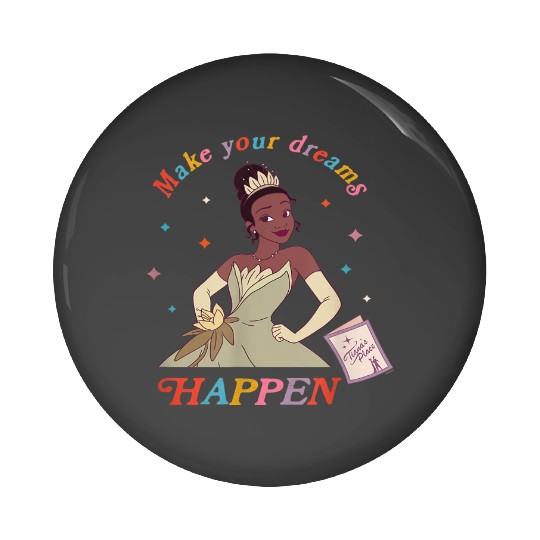 Disney Princess and the Frog Tiana Make Your Dre Pin Buttons