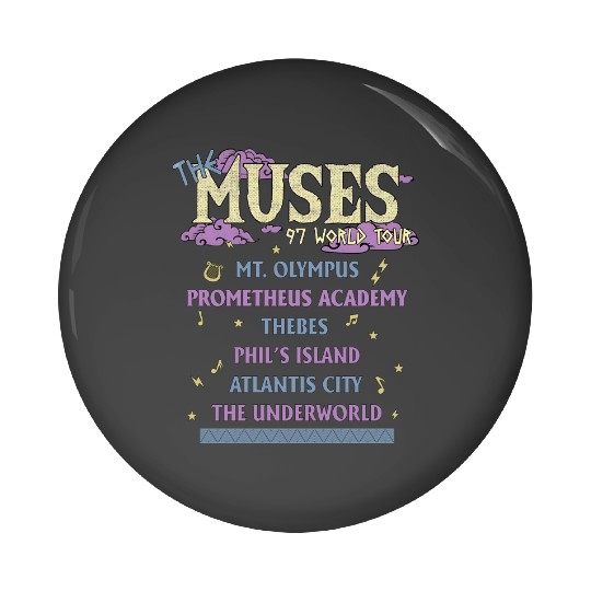 Disney Hercules The Muses 97 World Tour , Retro Disney Hercules Diva The Muses Song Concert Music, Disney Girl Trip, Disneyland Pin Buttons