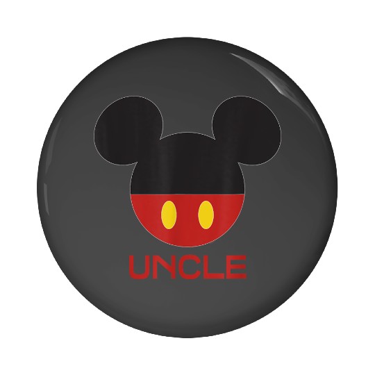 Disney Mickey Mouse Icon Shorts Uncle Birthday Fathers Day Gifts Trends Pin Buttons