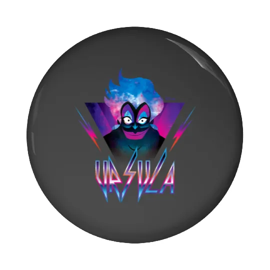 disneys Villains   Ursula Glam Rock Pin Buttons