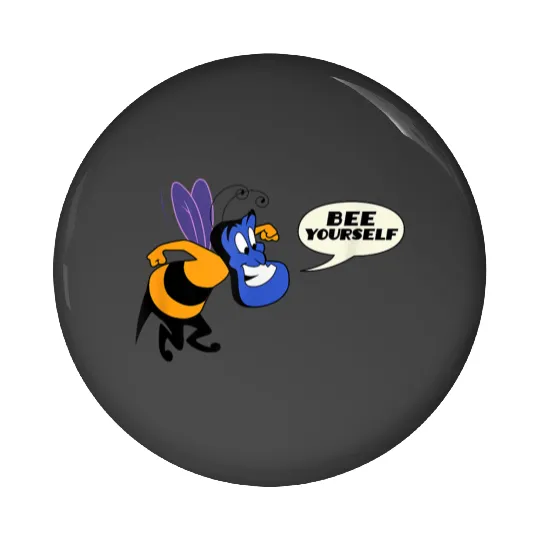 disneys Aladdin Genie Bee Yourself Big Chest Portrait Pin Buttons