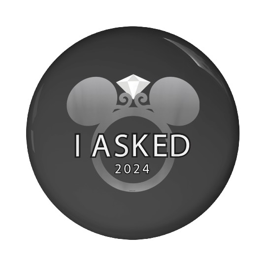 disneys I Asked 2024 Engagement Ring Proposal Mickey Pin Buttons