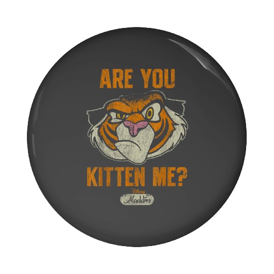 Disney Aladdin Rajah Are You Kitten Me Faded Por Pin Buttons
