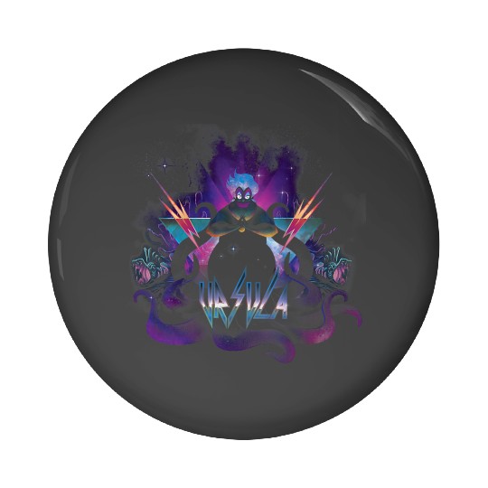 disneys Villains Ursula 80's Style Portrait Pin Buttons