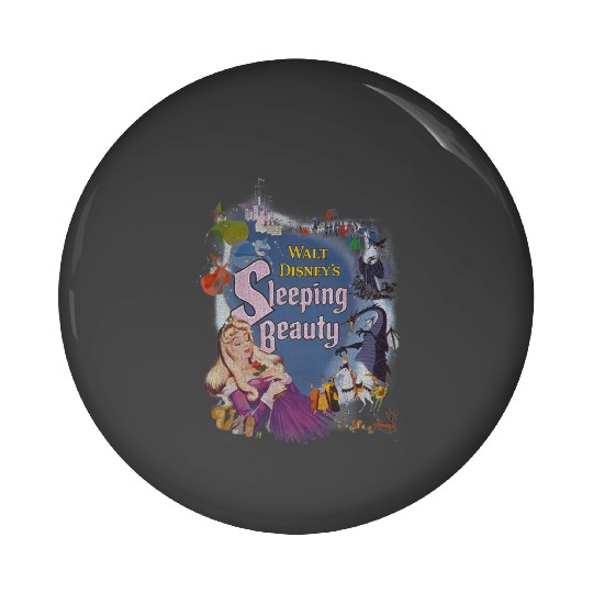 Disney Sleeping Beauty Classic Icons Movie Poster Pin Buttons