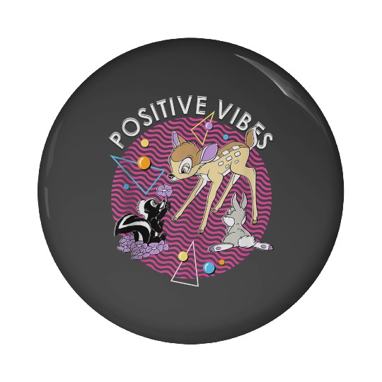 disneys Bambi Thumper And Flower Positive Vibes 90s Pin Buttons