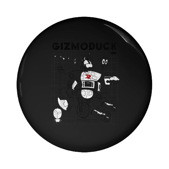 Disney DuckTales Gizmoduck Schematic Pin Buttons