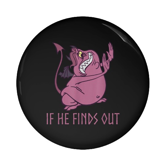 Disney Hercules Pain If He Finds Out Quote Pin Buttons