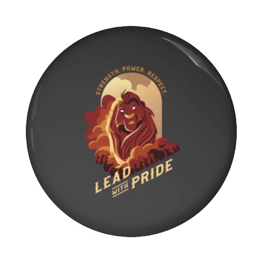 Disney The Lion King 30th Anniversary Mufasa Lead with Pride Pin Buttons