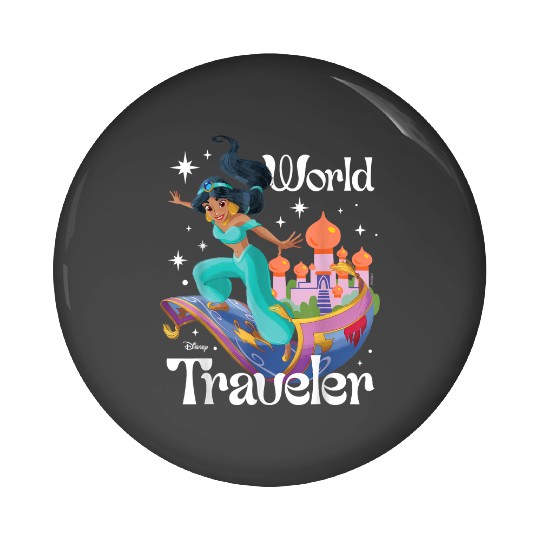Disney Princess - Jasmine World Traveler Magic Carpet Ride gifts trends Pin Buttons
