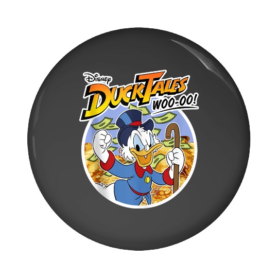 Disneys Ducktales Classic Uncle Scrooge Woo oo Pin Buttons