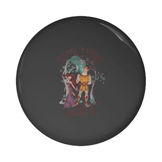 Disney Hercules Meg Im In Distress I Can Handle Pin Buttons